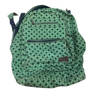 Aeropostale Green Polka Dot Backpack Casual School Travel Bag